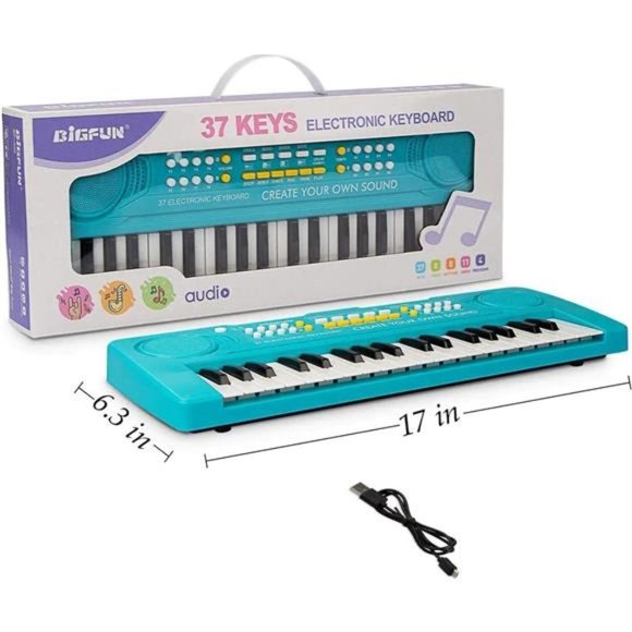 Kid Keyboard Piano - 37 Keys Keyboard Piano Kids Multifunction Music Educational - Picture 5 of 6